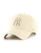 47 brand Памучна шапка с козирка MLB New York Yankees в бежово BCPTN-MDTTC17GWP-NT08