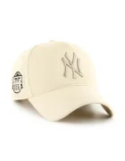 47 brand Памучна шапка с козирка MLB New York Yankees в бежово BCPTN-MDTTC17GWP-NT08