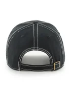 47 brand Памучна шапка с козирка MLB New York Yankees в черно с изчистен дизайн B-CONDT17GWS-BK
