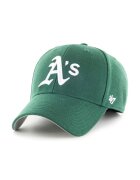 47 brand Шапка с вълна MLB Oakland Athletics в зелено с апликация B-MVP18WBV-DGE