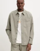A.P.C. Памучна риза surchemise basile brodee poitrine