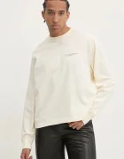 Abercrombie & Fitch Памучна блуза с дълги ръкави