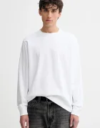 Abercrombie & Fitch Памучна блуза с дълги ръкави