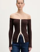 Abercrombie & Fitch Пуловер в кафяво KI150-5429-480
