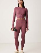 adidas by Stella McCartney блуза с дълги ръкави за трениране дамска розова KR3030