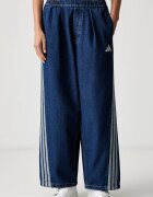 adidas дънки wide leg дамски Denim Pack сини KV0618