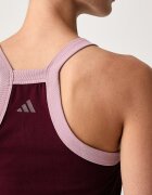 adidas къс топ дамски с памук Colorpop бордо KV6872