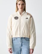 adidas късо яке дамско x Farm Rio бежово KR0283