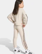 adidas комплект за деца с памук бежов KC7210