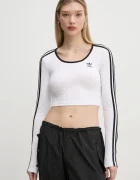 adidas Originals Блуза с дълги ръкави 3S LS CROP