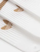 adidas Originals Чорапи 3-Stripes (3 чифта) в бяло JV7407