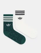 adidas Originals Чорапи Liberty (2 чифта) в зелено JV7853