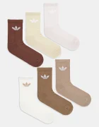 adidas Originals Чорапи Tr Crew S (6 чифта) в бежово JY2678
