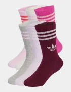adidas Originals чорапи за деца 6 броя розови KT1999