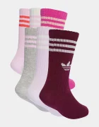 adidas Originals чорапи за деца 6 броя розови KT1999