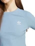 adidas Originals Детска блуза с дълги ръкави в синьо JW2599