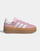 adidas Originals GAZELLE BOLD маратонки за деца от велур розови KJ2430