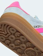 adidas Originals GAZELLE BOLD маратонки за деца от велур сини KI9837