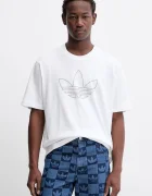 adidas Originals Памучна тениска Studded