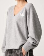adidas Originals пуловер дамски Essentials Knit сив IA4446