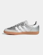 adidas Originals SAMBA OG маратонки за деца от кожа сребърни KK2327