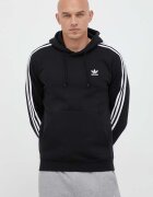 adidas Originals Суичър 3-Stripes в черно с качулка апликация IM2088