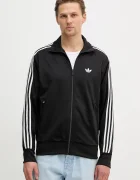 adidas Originals Суичър Firebird мъжки в черно с апликация KD8312