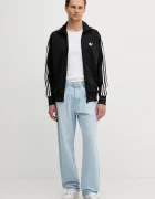 adidas Originals Суичър Firebird мъжки в черно с апликация KD8312