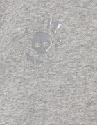 adidas Originals суичър с качулка за деца с памук сив KW0649