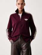 adidas Originals суичър с цип дамски Firebird бордо LC6500