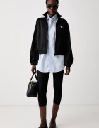 adidas Originals суичър с цип дамски Lace Injection черен LG4279