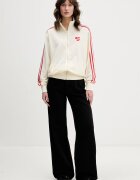 adidas Originals суичър с цип женски бежов KQ8075