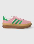 adidas Originals Велурени маратонки Gazelle Bold в розово IE0420