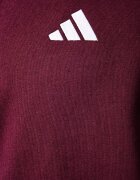 adidas спортен комплект анцуг мъжки с памук Three Stripes бордо KY2282