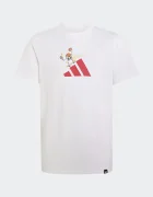 adidas тениска за деца от памук бяла KE1616