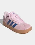 adidas VL COURT 3.0 маратонки за деца от велур розови KI6492