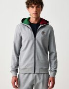 Aeronautica Militare спортен комплект анцуг мъжки от памук с еластан сив TF0108UF00674