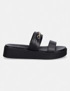 Aldo Чехли HALAMAEVER в черно с платформа 14190635