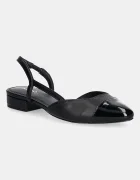 Aldo Обувки с дебел ток CLEMENTINNE в черно с дебел ток с отворена пета 13773279