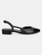 Aldo Обувки с дебел ток CLEMENTINNE в черно с дебел ток с отворена пета 13773279
