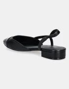 Aldo Обувки с дебел ток CLEMENTINNE в черно с дебел ток с отворена пета 13773279