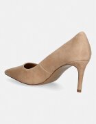 Aldo обувки с ток от велур VERONE бежови 14296284 Pillow Walk