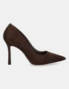 Aldo Обувки с висок ток от набук STESSY3.0 в кафяво 14119482