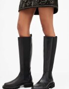 AllSaints Ботуши Maeve Boot в черно с равна подметка W098FB