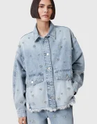 AllSaints Дънково яке от памук HETTIE