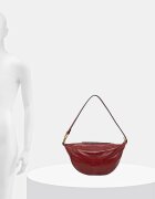 AllSaints Кожена чанта LUNA в червено W139XE