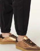 AllSaints Кожени маратонки Thelma Sneaker в бежово W111FB
