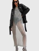 AllSaints Кожено яке BILLIE в черно преходен модел W091LB
