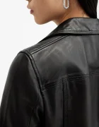 AllSaints Кожено яке DALBY в черно преходен модел W086LB