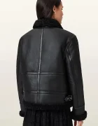 AllSaints Кожено яке LOREL в черно W069LB